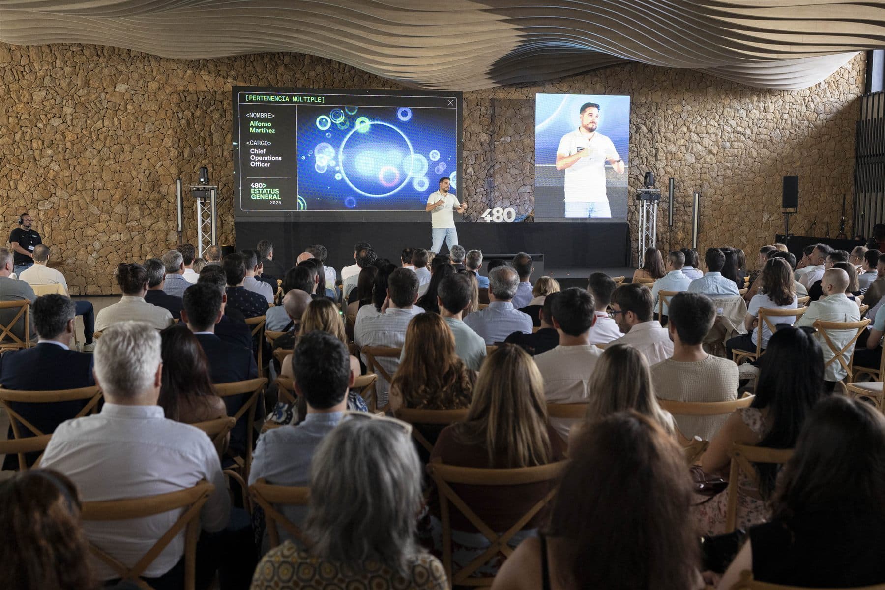 Público en un evento de Cuatroochenta